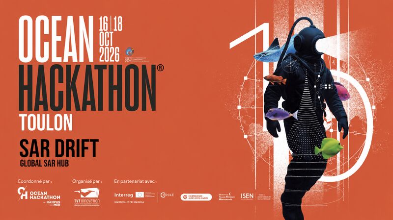Global SAR Hub's SAR DRIFT challenge selected for the Ocean Hackathon 2026 in Toulon